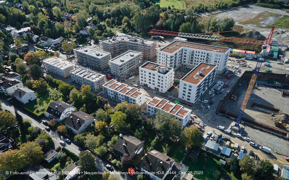 09.10.2020 - Baustelle Alexisqaurtier und Pandion Verde in Neuperlach 09.10.2020 - Baustelle Alexisqaurtier und Pandion Verde in Neuperlach